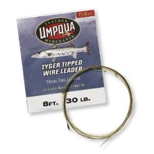  L.L.Bean Umpqua Tyger Tipped Wire Leader 8 Sports 