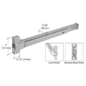   Satin Stainless Steel Touch Bar Rim Panic Exit Device by CR Laurence