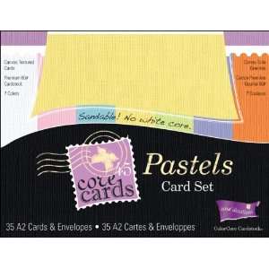  Core Cards/Envelopes A2 Size 35/Sets   Pastels Everything 