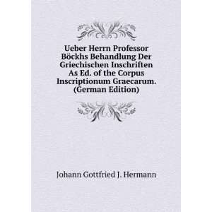   Graecarum. (German Edition) Johann Gottfried J. Hermann Books