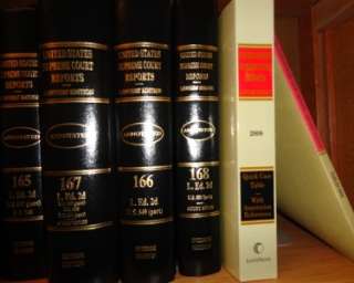 Supreme Court Reports 2d Vol. 1 168 Legal Library Law Book 15 