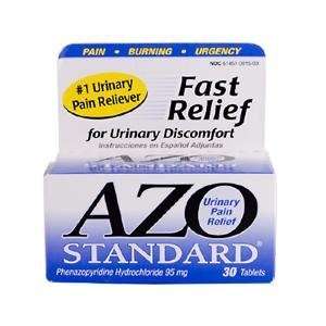  Azo Standard Urinary Pain Relief Tablets 30 Ea Health 