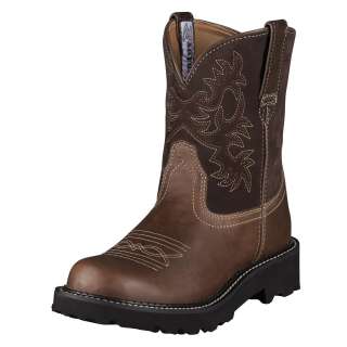 Ariat Womens Fatbaby Cowboy Western Boots Brown Rebel 10000824  