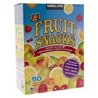  Kirkland Signature Jelly Belly Fruit Snacks 6 Flavors   50 