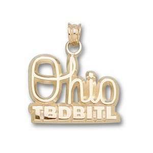  Ohio State Buckeyes 1/2 Script Ohio TBDBITL Pendant 