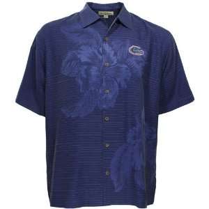   Gators Royal Blue Hawaiian Campus Button up Shirt