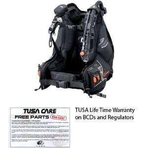  TUSA Conquest Back Inflate Weight Integrated Scuba BCD 