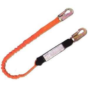   Stretch Safety Lanyard with 4 1/2   6 Double Leg 