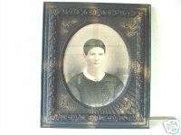 ANTIQUE VICTORIAN LADY CARVED ORNATE WOOD PERIOD FRAME  