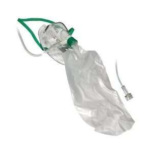 Adult Non Rebreather Oxygen Mask with 7 foot Safety Tube & Reservoir 