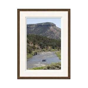 River Rafting Rio Grande New Mexico Framed Giclee Print 