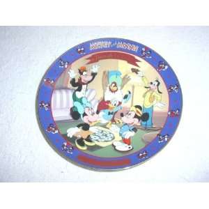   Disney Through The Years Mickeys Birthday Party Plate 