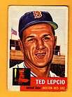 1961 Topps Ted Lepcio Philadelphia Phillies Boston Red Sox PSA 7 