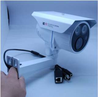   IR Waterproof Outdoor IP Camera With Array Night Vision + IR cu  