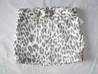Gap Girls Twist & Shout Leopard Mini Skirt S 6 7 M 8 L 10 NWT NEW 