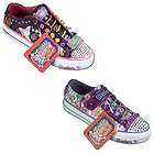   SKECHERS BLUE BUTTERFLY 2 Sparkles Bling Cute Twinkle Toes Shoes