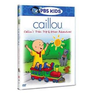 Caillou   Caillous Train Trip & Other Adventures DVD ~ Ellen David