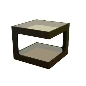  Clara Glass Square Side Table