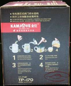 Tea Pot*Kamjove TP 170 Gongfu Press Art Tea Cup  500ml  