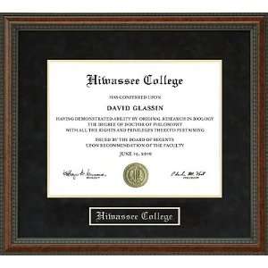  Hiwassee College Diploma Frame