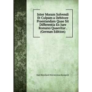   Jure Romano Quaeritur . (German Edition) Karl Bernhard Hieronymus