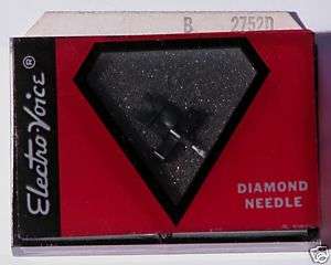 Diamond Phono Record Needle Electro Voice 2752D for G.E  