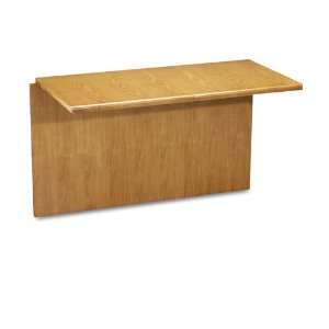 29 1/2h, Medium Oak   Sold As 1 Each   Connects single pedestal desk 
