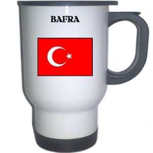  Turkey   BAFRA White Stainless Steel Mug Everything 