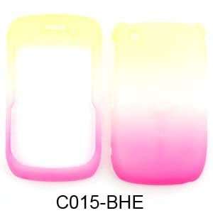  FOR BLACKBERRY CURVE 8520 CASE FROST YELLOW WHITE PINK 