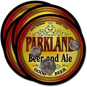  Parkland, FL Beer & Ale Coasters   4pk 