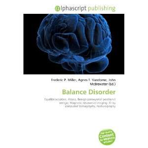  Balance Disorder (9786133730632) Books