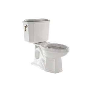    IB Deco Elongated Close Coupled Water Closet Toilet W/ Metal Lever