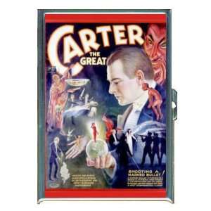 CARTER THE GREAT CIRCUS MAGIC ID Holder, Cigarette Case or 