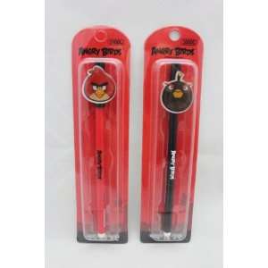  Imported Angry Birds Two 0.5mm Roller Ball Pens   RED 