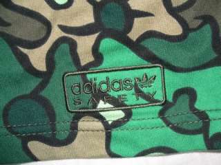 ADIDAS Originals Green Camo T Shirt Sz XL superstar  