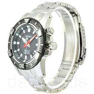   Sportura Mens Stainless Steel Kinetic Diver WR200M Watch SKA511P1