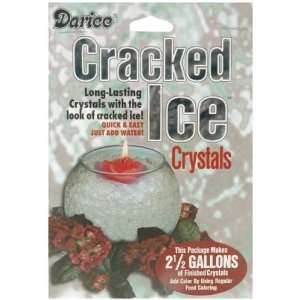 Cracked Ice Crystals 