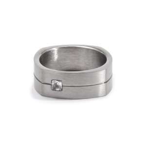  G by GUESS Square Ring, SILVER Jewelry