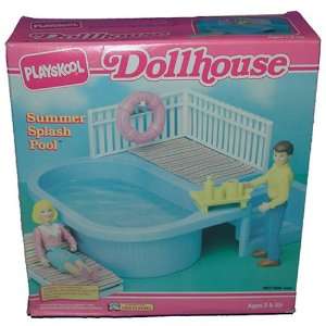  Playskool Summer Splash Pool Dollhouse Accessory Set Toys 
