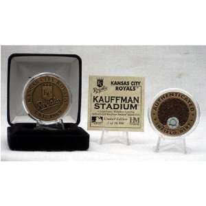  Kansas City Royals Kauffman Stadium Authenticated Infield 