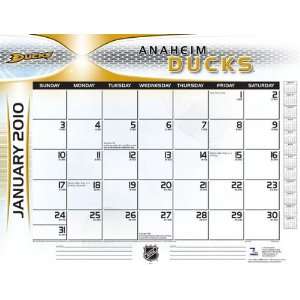 Anaheim Ducks 2010 22x17 Desk Calendar 
