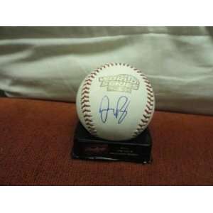 Jerry Remy Signed Baseball   2004 World Series Rare   Autographed 