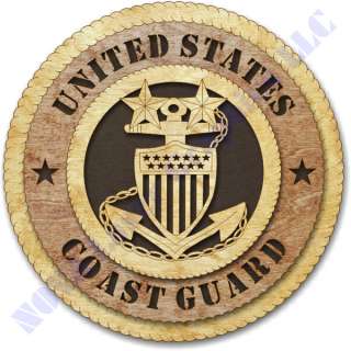 Coast Guard Master Chief Petty Officer Wall Plaque  