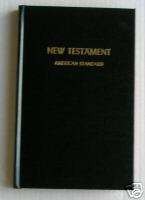 ASV American Standard Version New Testament  