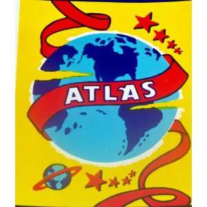  The Famous Atlas Lithograph Label, 1940s 