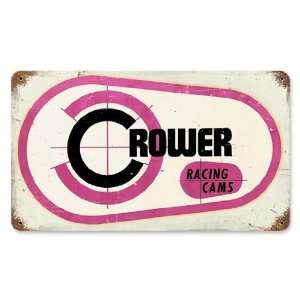  Crower Racing Cams Vintaged Metal Sign