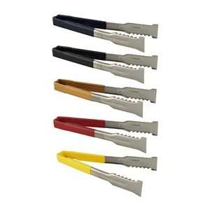  12 Flat End Pom Tong   Color Coded Cool Touch Handle 