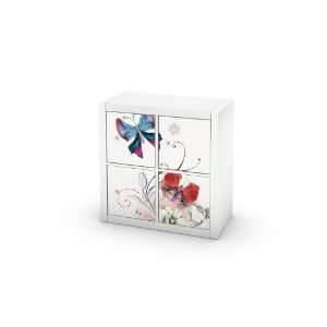  Butterfly Spring Decal for IKEA Expedit Bookcase 2x2