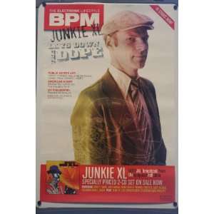  Junkie Xl Bpm Magazine Promo Poster