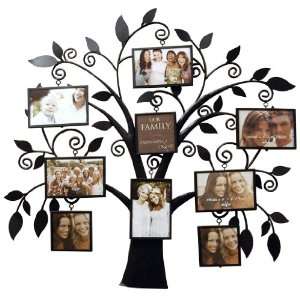 New View Family Tree Metal Collage Frame 